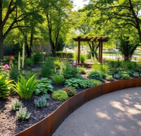 Corten Garden Edging